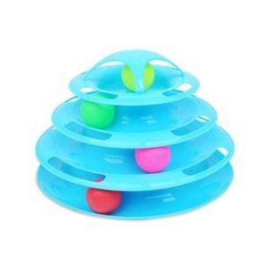 THE TOWER OF BALLS CAT TOY